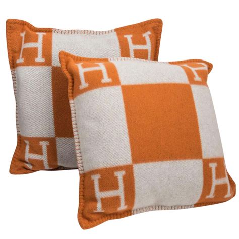 replica hermes cushions|hermes pillow and blanket.